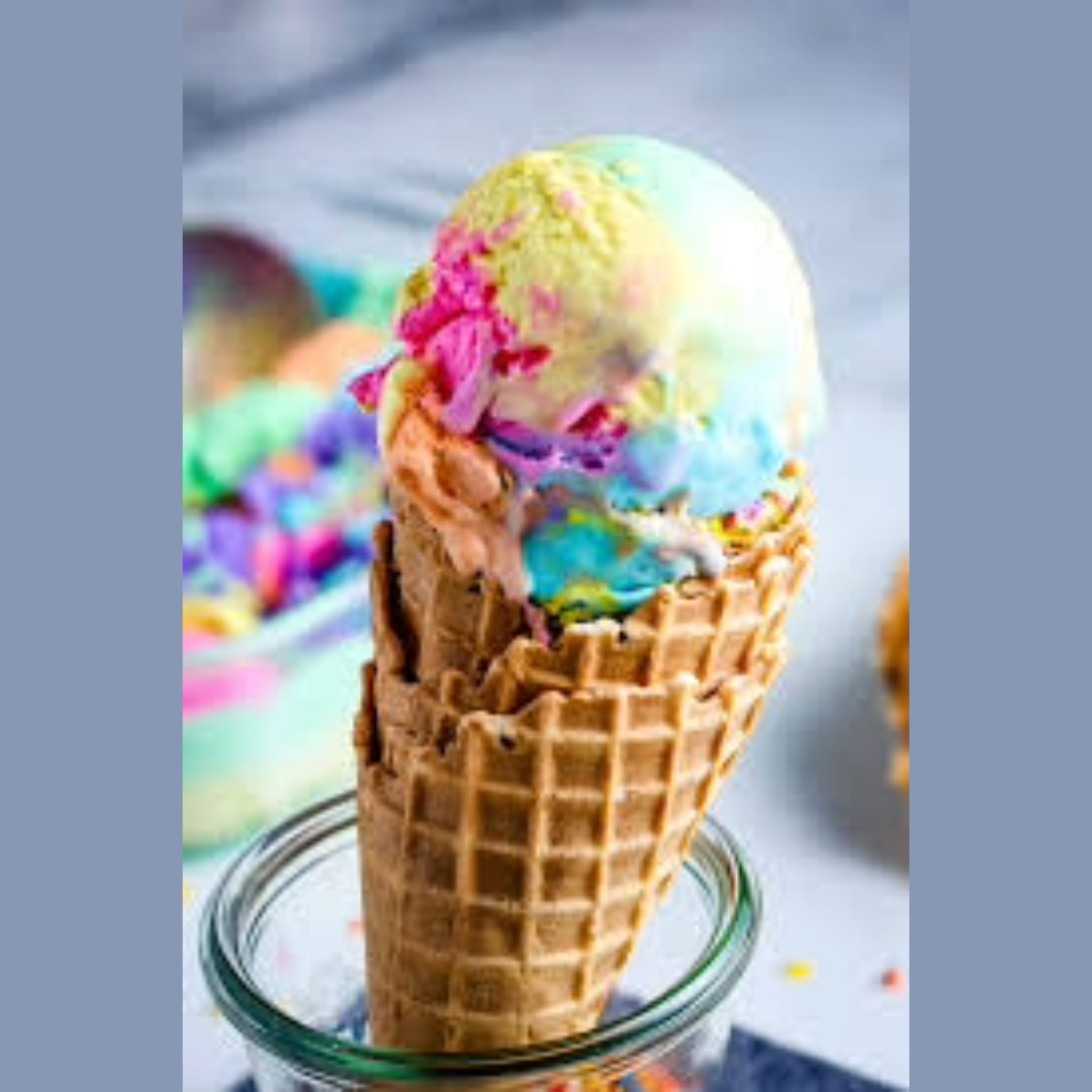 rainbow icecream